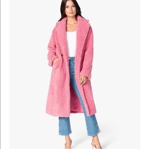 Kourt Aspen Teddy Pink coat, size S. Purchased Cupcakes and Cashmere